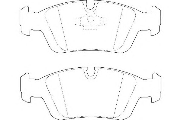 Тормозные колодки WAGNER WBP21292A