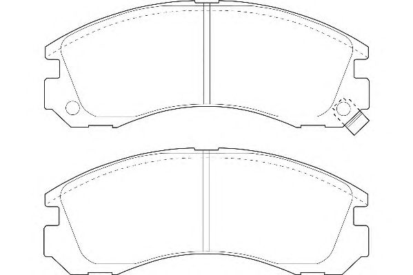 Тормозные колодки WAGNER WBP21363A
