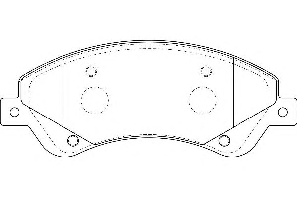 Тормозные колодки WAGNER WBP24485A