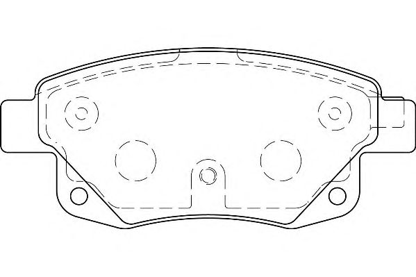 Тормозные колодки WAGNER WBP24486A