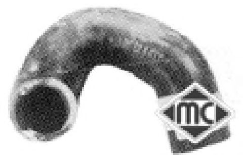 Шланг радиатора Metalcaucho 07400