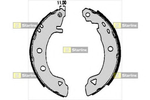 Тормозные колодки STARLINE BC 04920