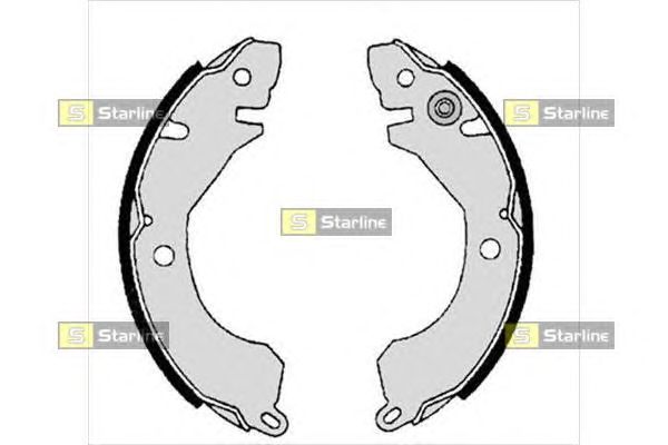 Гальмівні колодки STARLINE BC 05220