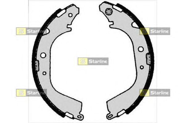 Тормозные колодки STARLINE BC 05280