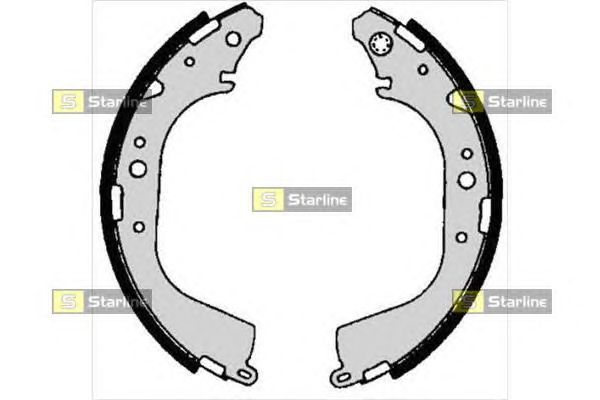 Тормозные колодки STARLINE BC 06710