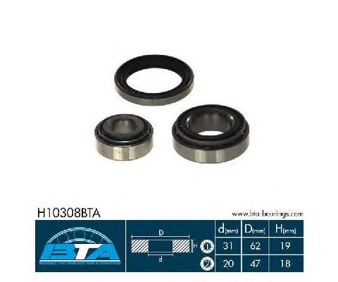 Ступичный подшипник BTA H10308BTA