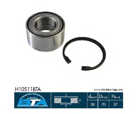 Ступичный подшипник BTA H10511BTA