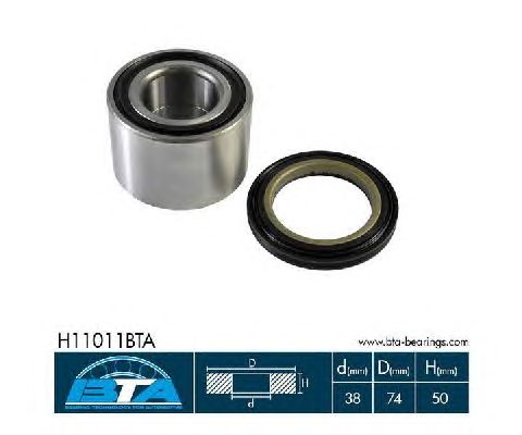 Підшипник маточини BTA H11011BTA