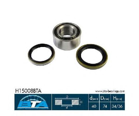 Ступичный подшипник BTA H15008BTA