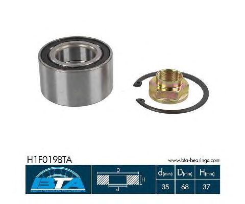 Ступичный подшипник BTA H1F019BTA