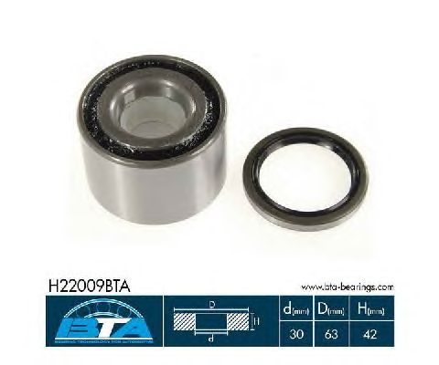 Ступичный подшипник BTA H22009BTA
