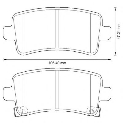 Тормозные колодки JURID 573313J