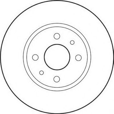 Тормозной диск BENDIX 562178B