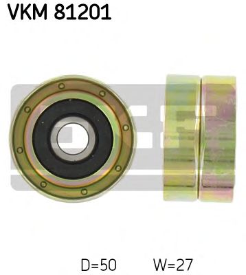 Направляющий / паразитный ролик ремня ГРМ SKF VKM 81201