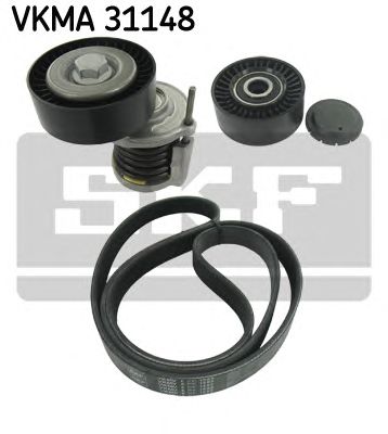 Комплект поликлинового ремня SKF VKMA 31148