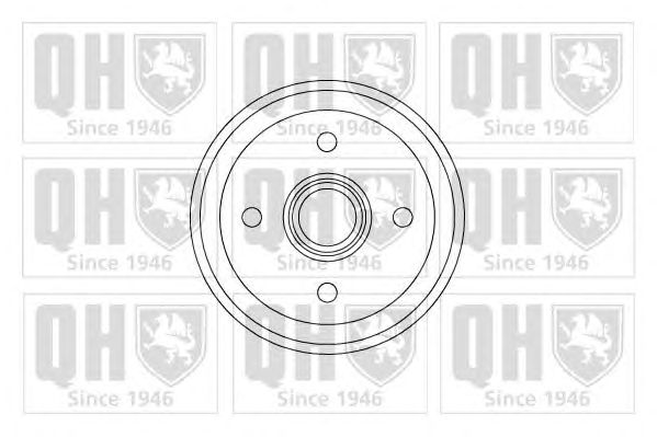 Тормозной барабан QUINTON HAZELL BDR134