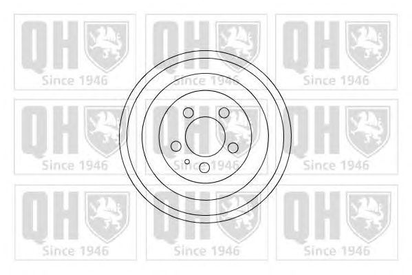 Гальмівний барабан QUINTON HAZELL BDR281