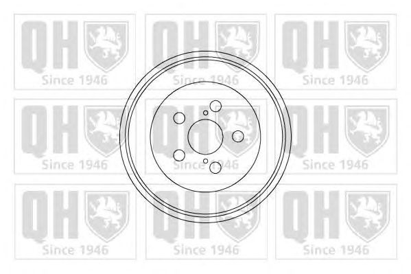 Тормозной барабан QUINTON HAZELL BDR522