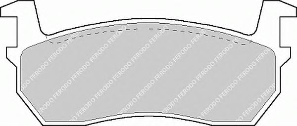 Тормозные колодки FERODO FDB316