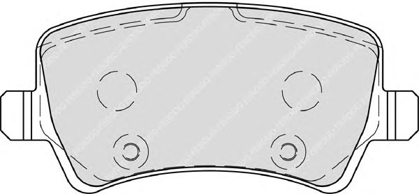 Тормозные колодки FERODO FDB4237