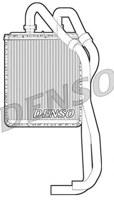 Радиатор отопителя DENSO DRR12021