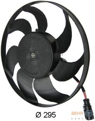 Вентилятор охлаждения HELLA 8EW 351 040-411
