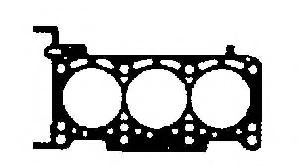 Прокладка головки блоку циліндрів (ГБЦ) GLASER H01842-00