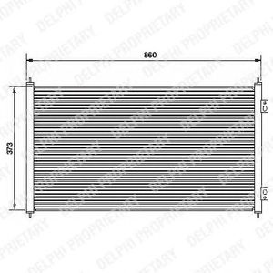 Радиатор кондиционера DELPHI TSP0225491