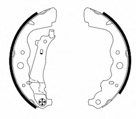 Тормозные колодки HELLA 8DB 355 000-301