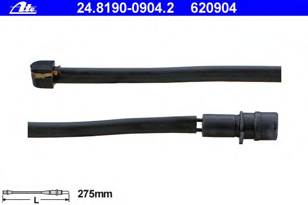 Датчик зносу колодок ATE 24.8190-0904.2