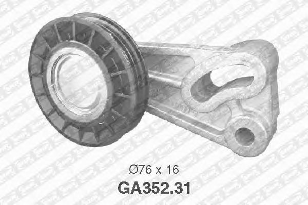 Натяжной ролик поликлинового ремня SNR GA352.31