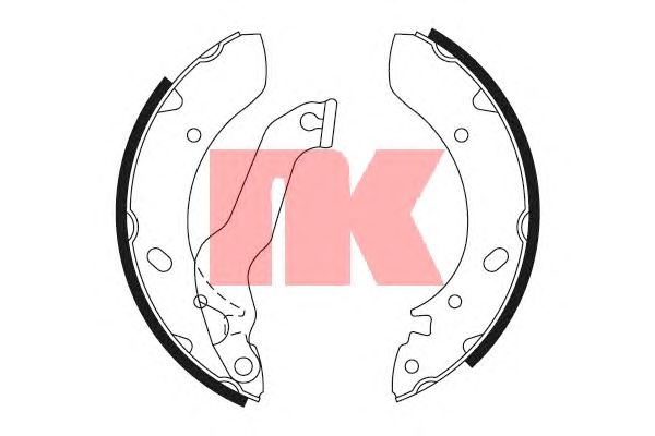 Тормозные колодки NK 2734561