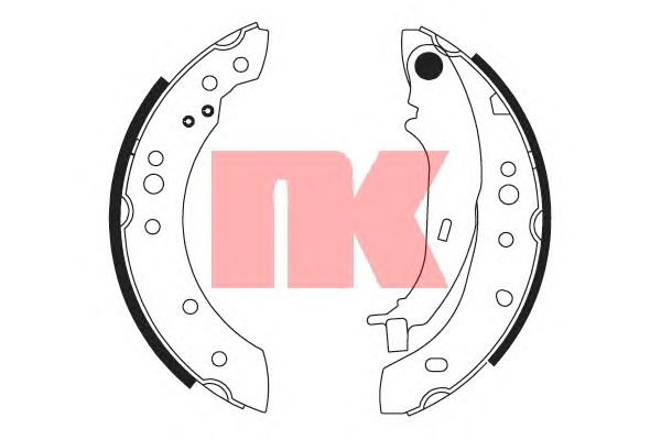 Тормозные колодки NK 2730761