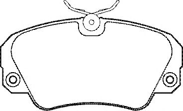 Тормозные колодки QH International BP694