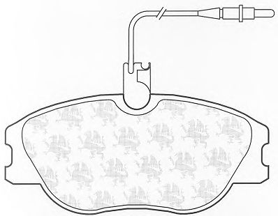 Тормозные колодки QH International BP812