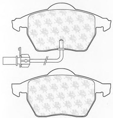 Тормозные колодки QH International BP1309