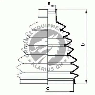 Комплект пыльника ШРУСа QH International QJB908