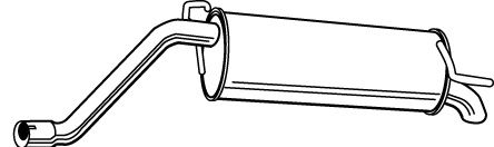 Глушитель WALKER 23250