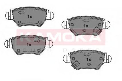 Тормозные колодки KAMOKA JQ1012588