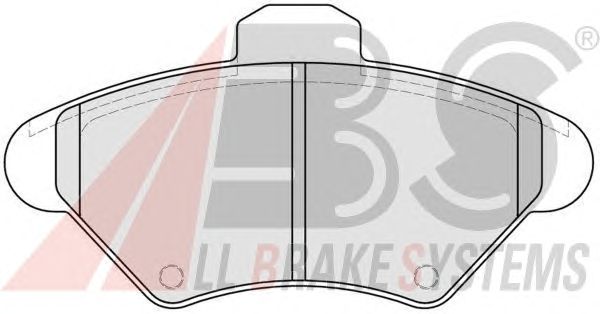 Тормозные колодки A.B.S. 38600