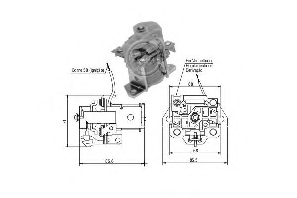 Втягивающее реле ERA ZM2901