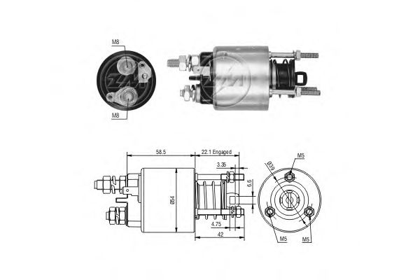 Втягивающее реле ERA ZM4595