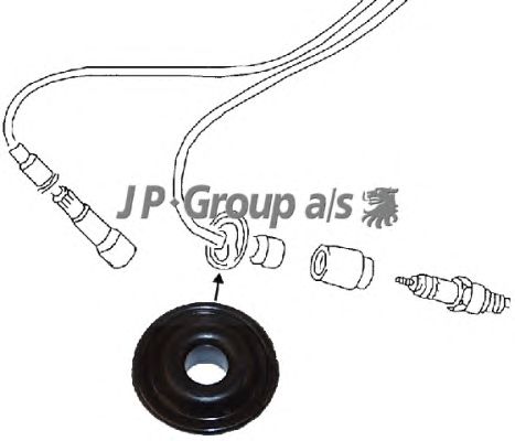 Вилка свечи зажигания JP GROUP 8192000206