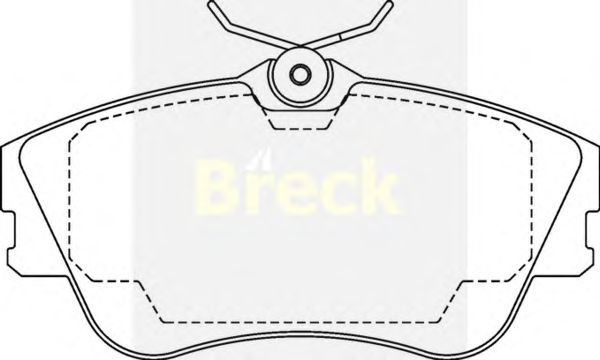 Тормозные колодки BRECK 21479 00 703 00
