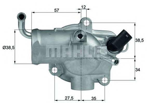 Термостат MAHLE ORIGINAL TH 12 87
