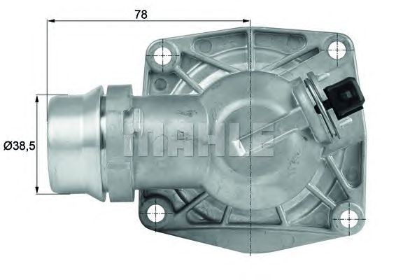Термостат MAHLE ORIGINAL TM 16 105