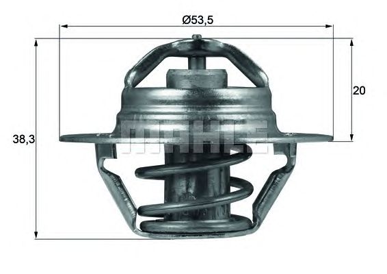 Термостат MAHLE ORIGINAL TX 88 88D