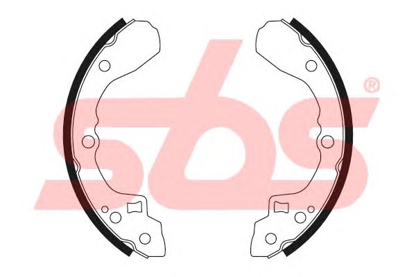 Гальмівні колодки sbs 18492732406