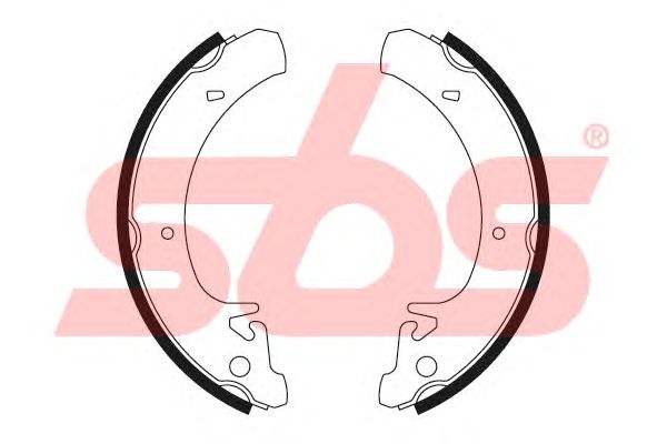 Тормозные колодки sbs 18492723442