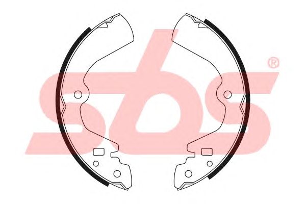 Тормозные колодки sbs 18492722464
